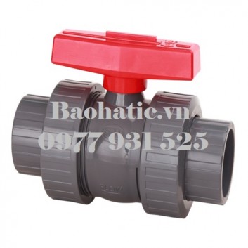 Van bi rắc co PVC D21, D27, D34, D42, D48, D60, D75, D90, D110